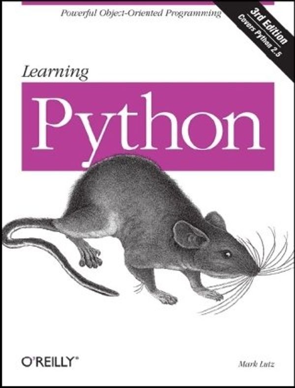 Cover Art for 9780596513986, Learning Python by Mark Lutz