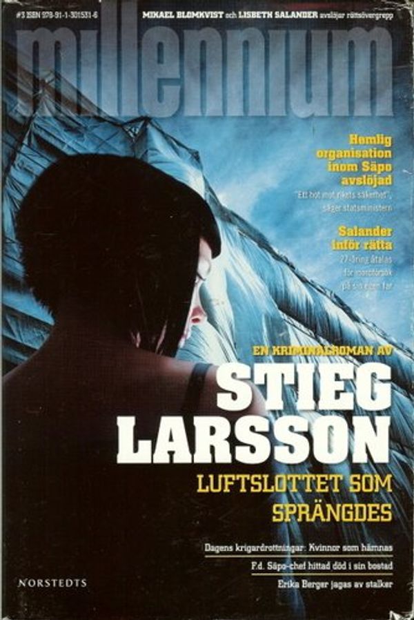 Cover Art for 9789113015316, Luftslottet som Sprangdes by Stieg Larsson