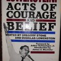 Cover Art for 9780151547425, Lowenstein: Acts of courage and belief by Gregory and Lowenstein, Douglas. (eds.). STONE