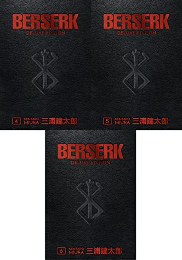 Cover Art for B07XLKMM37, Berserk Deluxe Edition Series 3 Books Collection (vol 4-6, Berserk Deluxe Volume 4, Berserk Deluxe Volume 5, Berserk Deluxe Volume 6) by Kentaro Miura by Kentaro Mira