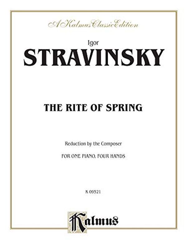 Cover Art for 9780769261263, Rite of Spring by Igor Stravinsky