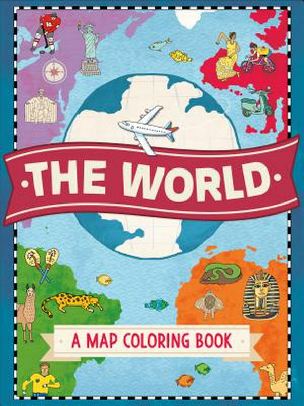 Cover Art for 9781250114389, The Map Coloring Book by Natalie Hughes