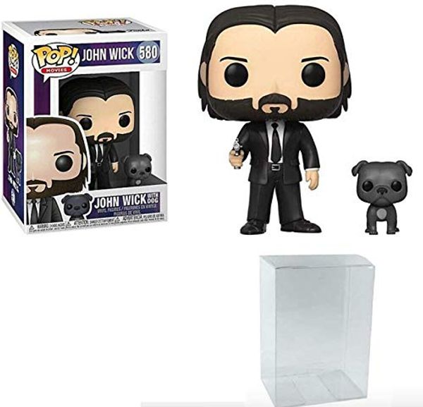 Cover Art for 0603922670421, Pop! Movies: John Wick Black Suit with Dog Pop! Vinyl Figure (Includes Compatible Pop Box Protector Case) by Unknown
