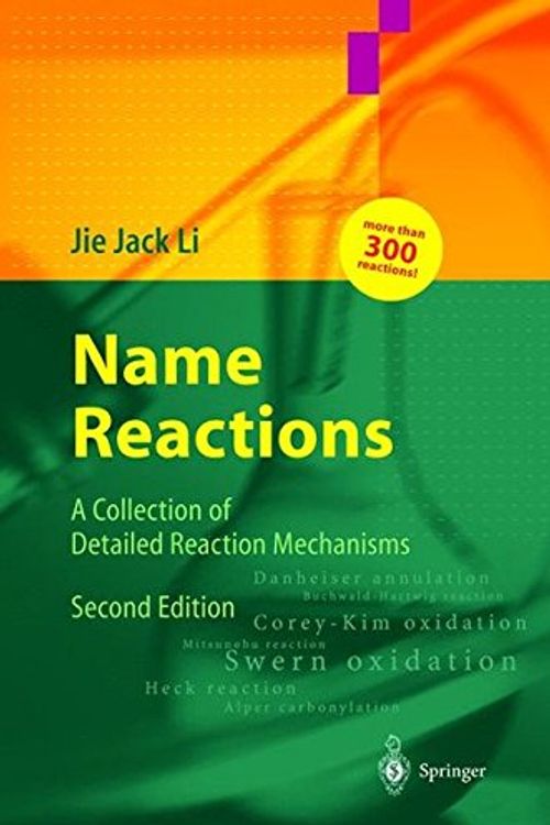 Cover Art for 9783540402039, Name Reactions by Jie Jack Li