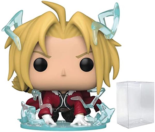 Cover Art for B0BBWQ8L19, POP Full Metal Alchemist Brotherhood - Edward Elric Funko Pop! Vinyl Figure (Bundled with Compatible Pop Box Protector Case), Multicolor, 3.75 inches by 