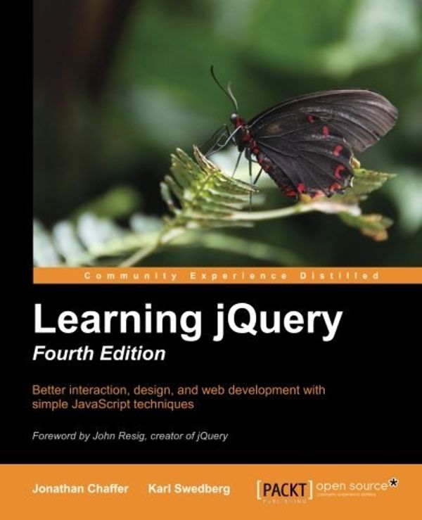 Cover Art for B01MTN71MB, Learning jQuery, 4th Edition by Jonathan Chaffer (2013-06-25) by Jonathan Chaffer;Karl Swedberg