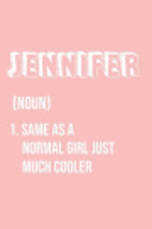 Cover Art for 9798601387637, Jennifer Same as a normal girl just much cooler: Notebook Gift lined Journal , notebook for writing, Personalized Jennifer Name Gift Idea Notebook ... Jennifer , Notebook for Jennifer 120 Pages by Jennifer Publishing, Notebook Gift For