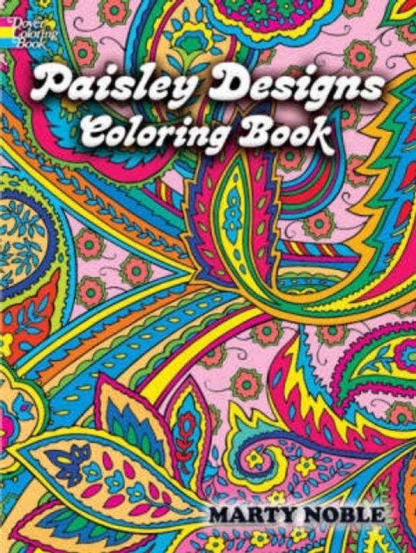 Cover Art for 9780486456423, Paisley Designs Coloring Book by Marty Noble
