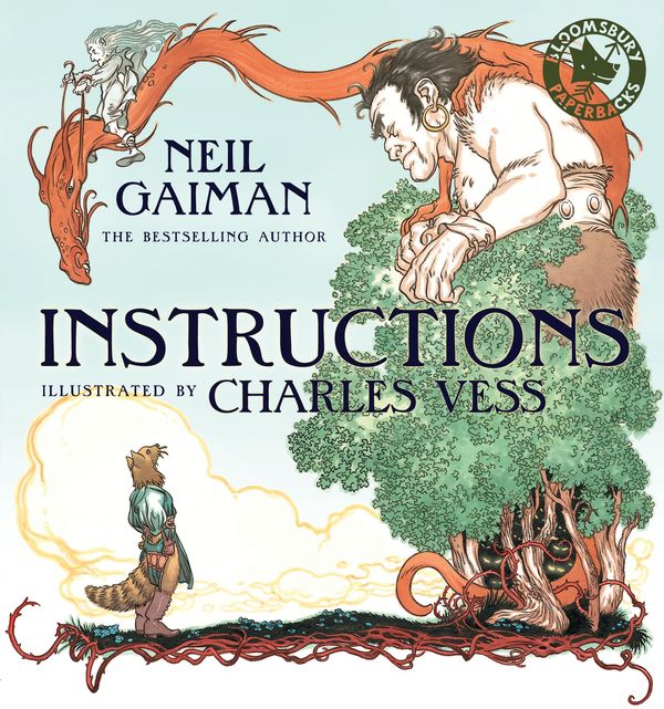 Cover Art for 9781408808658, Instructions by Neil Gaiman