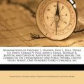 Cover Art for 9781179496047, Nominations of Frederic J. Hansen, Paul L. Hill, Devra Lee Davis, Gerald V. Poje, Anne J. Udall, Ronald K. Burton, and David M. Rappoport by United States Congress Senate Committ