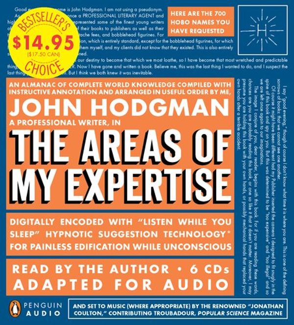 Cover Art for 9781611760637, The Areas of My Expertise by John Hodgman