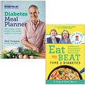 Cover Art for 9789123979394, Diabetes Meal Planner By Phil Vickery & The Hairy Bikers Eat to Beat Type 2 Diabetes By Hairy Bikers 2 Books Collection Set by Phil Vickery, Hairy Bikers