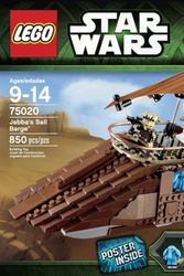 Cover Art for 5702014974784, Jabba's Sail Barge Set 75020 by LEGO