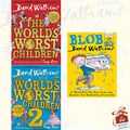 Cover Art for 9789123600151, David Walliams World’s Worst Children Collection 3 Books Set With Gift Journal (Blob [Paperback], The World’s Worst Children, The World’s Worst Children 2) by David Walliams