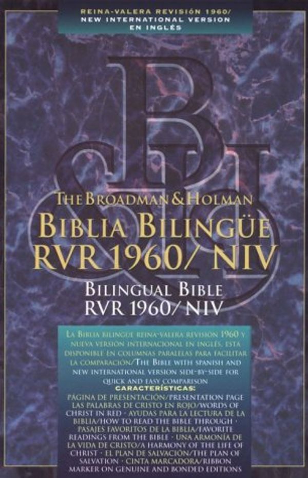 Cover Art for 9781558192560, Bilingual Bible-PR-RV 1960/NIV (Spanish Edition) by Bible