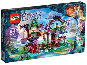 Cover Art for 5702015352789, The Elves' Treetop Hideaway Set 41075 by Lego