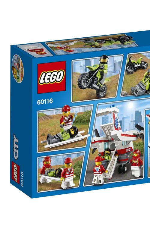 Cover Art for 5702015594776, Ambulance Plane Set 60116 by Lego