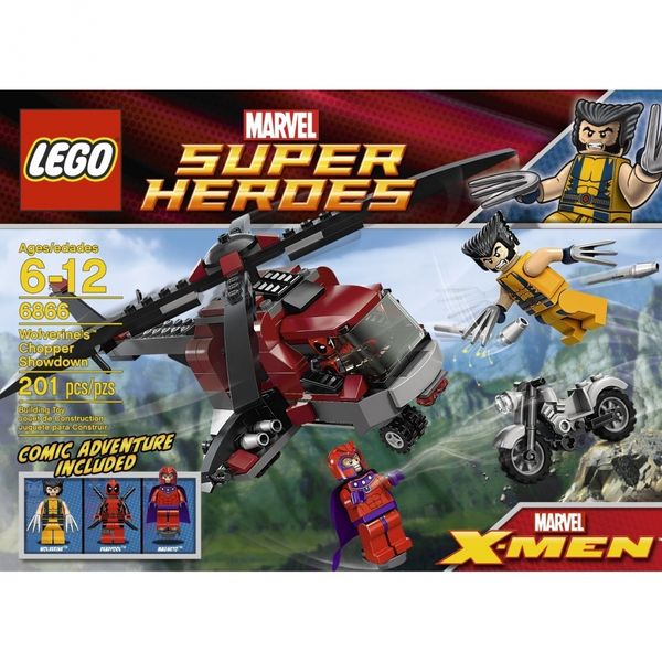 Cover Art for 0673419168441, Wolverine's Chopper Showdown Set 6866 by LEGO