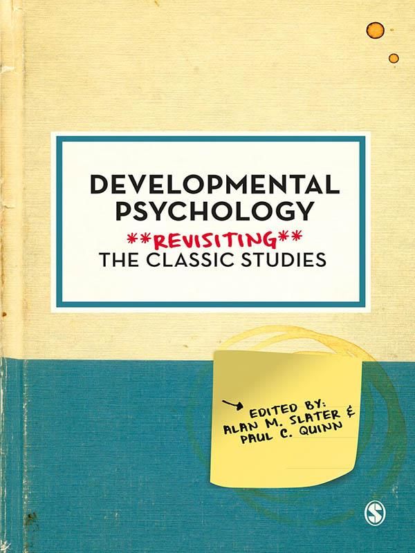 Cover Art for 9781446289969, Developmental Psychology by Alan M Slater, Professor Paul C Quinn