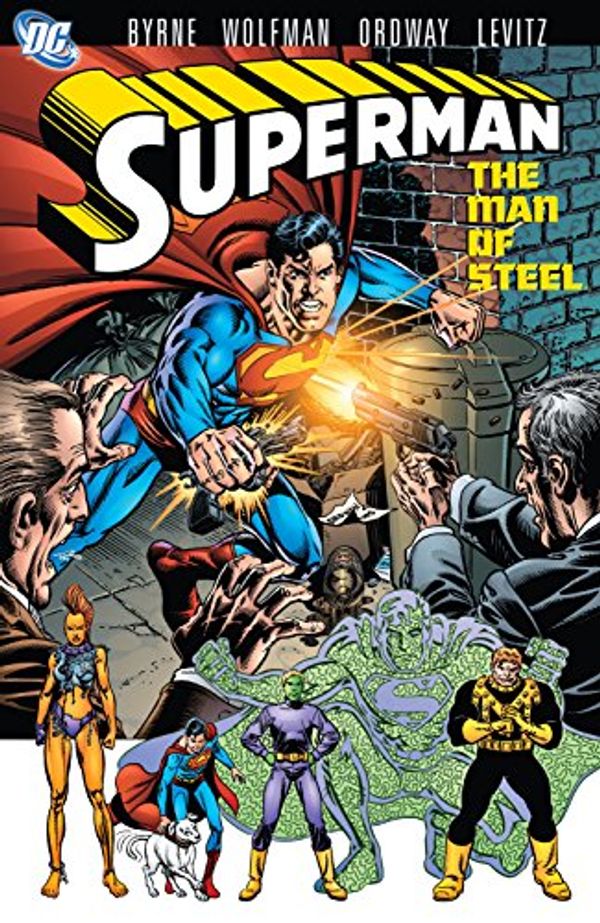 Cover Art for B00BEOWUHW, Superman: The Man of Steel Vol. 4 by John Byrne, Marv Wolfman, Paul Levitz