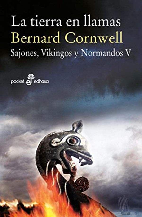 Cover Art for B01N0Z4YNX, La tierra en llamas (V) by Bernard Cornwell