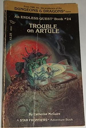Cover Art for 9780880381697, Multiple Plot 24 Trouble on Artule by Catherine McGuire