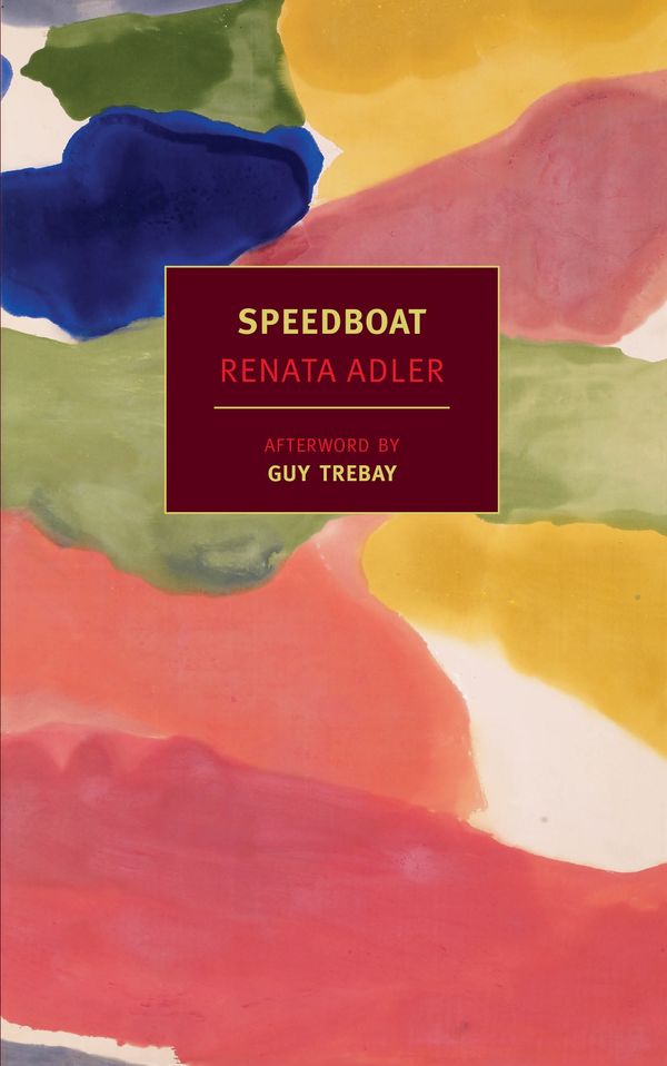 Cover Art for 9781590176139, Speedboat by Renata Adler