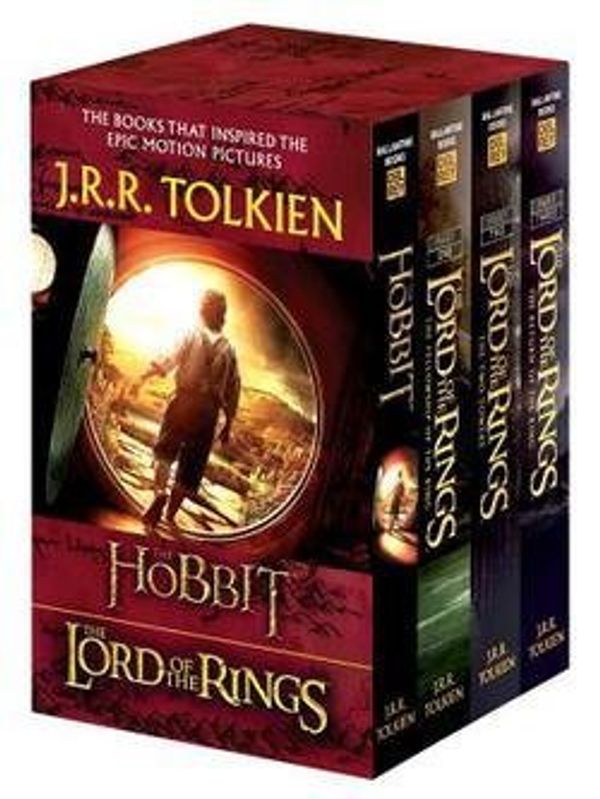 Cover Art for B01FODEHEM, J. R. R. Tolkien: J.R.R. Tolkien 4-Book Boxed Set : The Hobbit and the Lord of the Rings (Movie Tie-In): The Hobbit, the Fellowship of the Ring, the Two Towers, the Retu (Paperback); 2012 Edition by Unknown