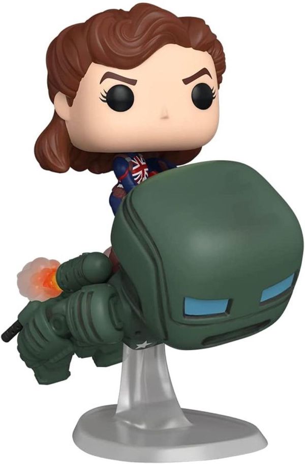 Cover Art for 0889698554800, Funko Pop! Deluxe Marvel: What If? - Captain Carter Riding Hydrostomper, Year of The Shield Amazon Exclusive by Marvel