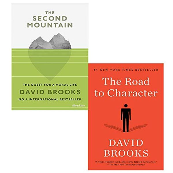 Cover Art for 9789123821181, David Brooks 2 Books Collection Set (Second Mountain [Hardcover], Road to Character) by David Brooks