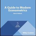 Cover Art for 9781119472117, A Guide to Modern Econometrics 5th Edition by Marno Verbeek