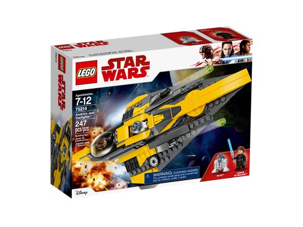 Cover Art for 5702016110623, Anakin's Jedi Starfighter Set 75214 by LEGO