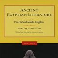 Cover Art for 2370004221793, Ancient Egyptian Literature by Miriam Lichtheim