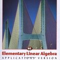 Cover Art for 9780471170525, Elementary Linear Algebra by Howard Anton, Chris Rorres