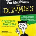 Cover Art for 9780764516344, Home Recording for Musicians for Dummies (For Dummies (Lifestyles Paperback)) by Jeff Strong