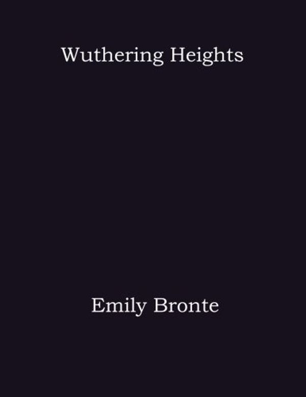 Cover Art for 9781976233111, Wuthering Heights by Emily Bronte
