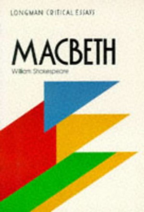 Cover Art for 9782734900634, "Macbeth", William Shakespeare (Critical Essays) by 