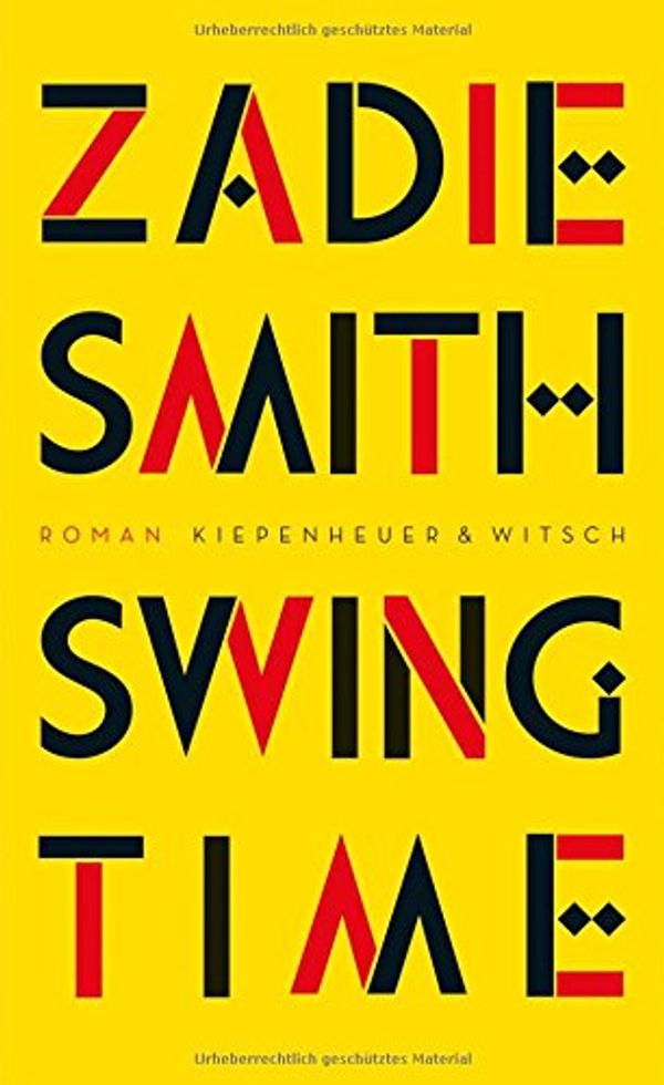 Cover Art for 9783462049473, Swing Time by Zadie Smith