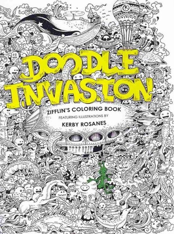 Cover Art for 9781492977056, Doodle Invasion by Zifflin