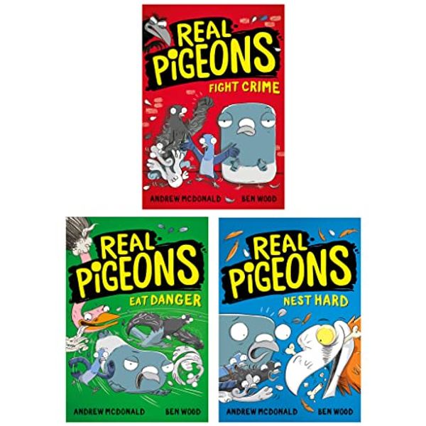 Cover Art for 9789124371388, Real Pigeons Series Children Collection 3 Books Set (Real Pigeons Fight Crime, Real Pigeons Eat Danger & Real Pigeons Nest Hard) by Andrew McDonald