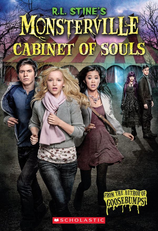 Cover Art for 9781338032543, The Cabinet of Souls (R.L. Stine's Monsterville #1) by Jo Ann Ferguson, Scholastic