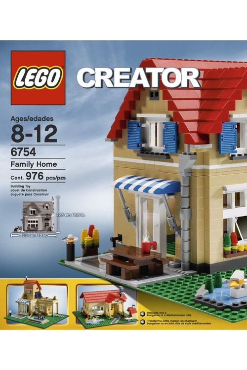 Cover Art for 0673419111621, Family Home Set 6754 by LEGO