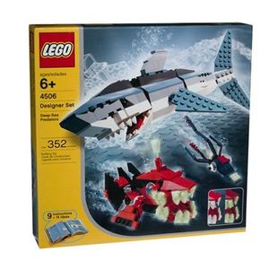 Cover Art for 0673419034371, Deep Sea Predators Set 4506 by Lego