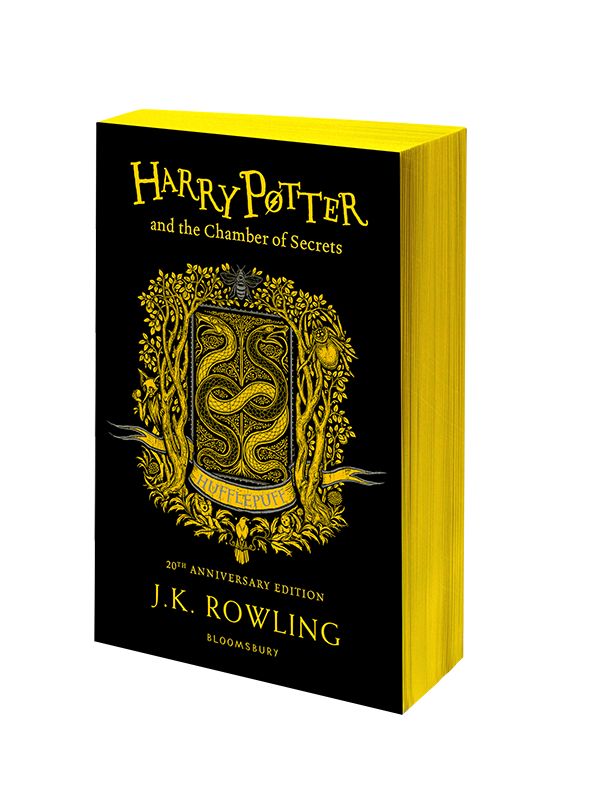 Cover Art for 9781408898161, Harry Potter and the Chamber of Secrets - Hufflepuff Edition by J.K. Rowling