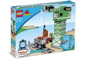 Cover Art for 0673419078221, Cranky-Loading Crane Set 3301 by Lego