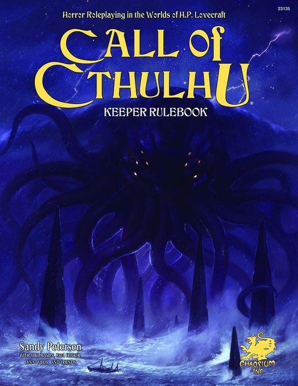 Cover Art for 9781568824307, Call of Cthulhu Rpg Keeper Rulebook: Horror Roleplaying in the Worlds of H.p. Lovecraft by Sandy Petersen