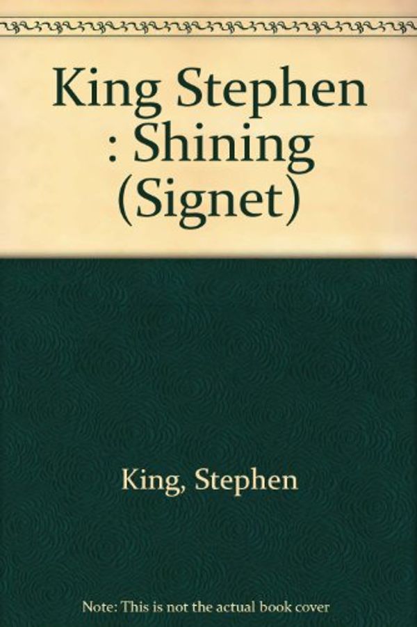 Cover Art for 9780451139764, The Shining by Stephen King