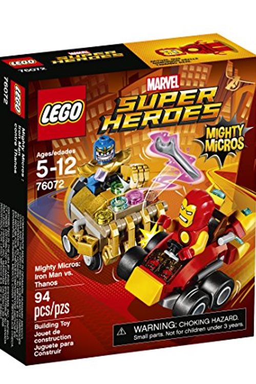 Cover Art for 0673419266413, Mighty Micros: Iron Man vs. Thanos Set 76072 by LEGO