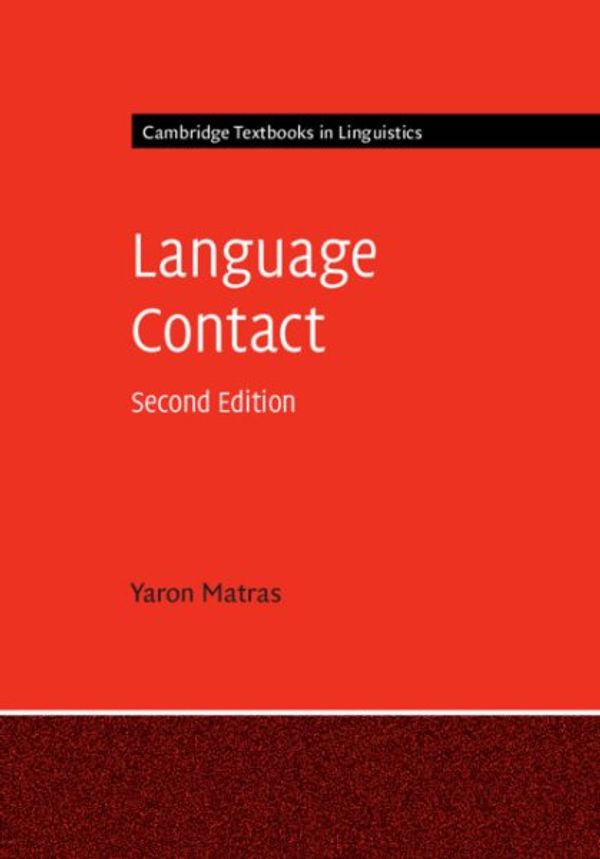 Cover Art for 9781108425117, Language Contact by Yaron Matras