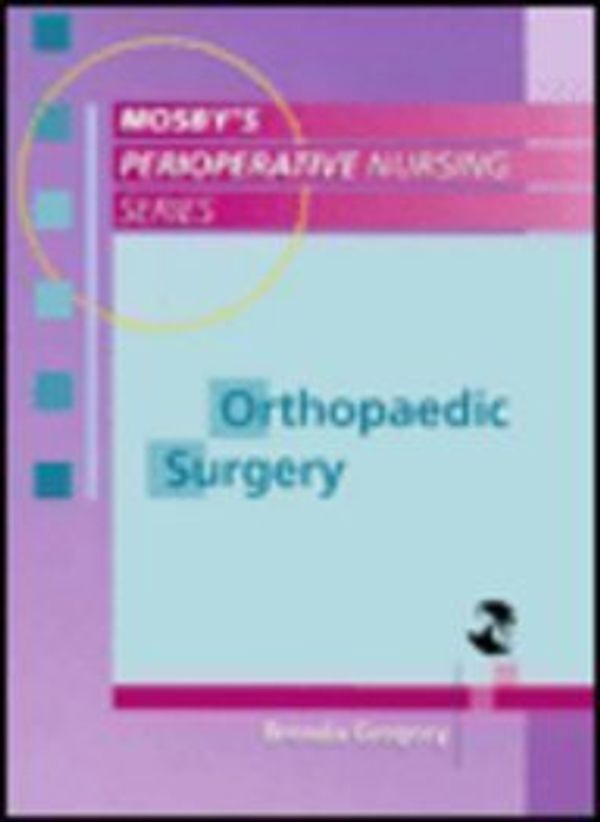 Cover Art for 9780801665523, Orthopaedic Surgery by Brenda Gregory